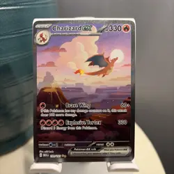 Pokemon 2023 - Charizard ex 199/165 - Scarlet & Violet 151 Holo - Near Mint! - Image 1