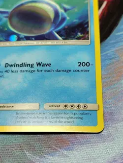 Wailord 40/168 Pokemon TCG Sun & Moon Celestial Storm Rare Non Holo LP - Image 4