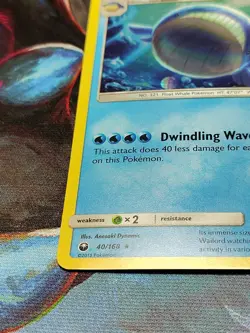 Wailord 40/168 Pokemon TCG Sun & Moon Celestial Storm Rare Non Holo LP - Image 5