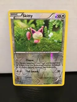 Skitty 113/160 Pokemon Primal Clash Reverse Holo Common - Image 1