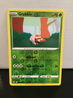 Grubbin 18/264 Pokemon Fusion Strike Reverse Holo Common - Image 1