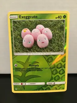 Exeggcute 1/131 Pokemon Forbidden Light Reverse Holo Common - Image 1