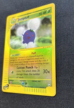Pokemon Jumpluff Aquapolis 017/147 70 HP Rare Reverse Holo Stage 2 English - Image 3