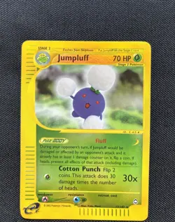 Pokemon Jumpluff Aquapolis 017/147 70 HP Rare Reverse Holo Stage 2 English - Image 5