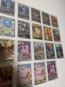 Set Of 22 Gold Metal Pokemon Card Collectible Gift/Display - Image 3