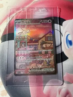 Pokemon Mew EX 053 Scarlet & Violet Promo Illustration New Sealed - Image 1