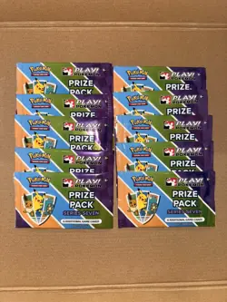Play Pokemon Prize Pack Series 7 Booster Packs New lot of 10 - Image 1