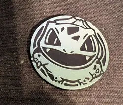 Bulbasaur Leaf Green Theme Deck Set Pokemon Game Coin - Image 1