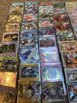 HUGE POKEMON HOLO REVERSE HOLO LOT OF 79 Prismatic Evolutions EX GX VMAX RARES - Image 3