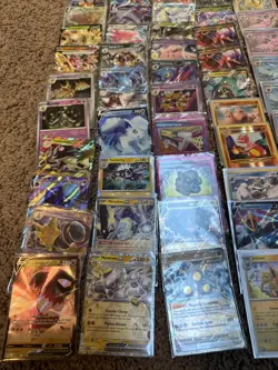 HUGE POKEMON HOLO REVERSE HOLO LOT OF 79 Prismatic Evolutions EX GX VMAX RARES - Image 4