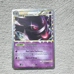 Pokemon Gengar Prime 94/102 Triumphant Ultra Rare Holo Stage 2 HP130 2010 - Image 1