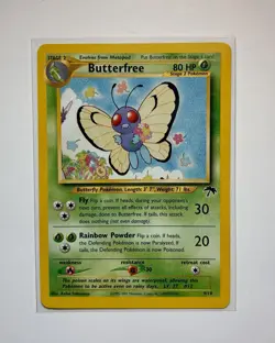 Pokemon Butterfree 9/18 2001 Stage 2 Southern Islands LP - Image 1