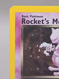 2000 Pokemon Gym Challenge #14 Rocket's Mewtwo Holo - Image 2