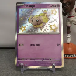Fidough 069 Shiny Rare Pokemon Black Star Promos NM - Image 1