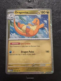 Pokemon TCG Dragonite Cosmos Holo Rare 149/165 Promo 151 NM - Image 1