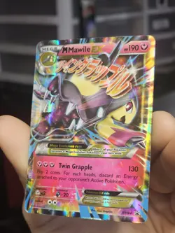 M Mawile EX XY104 Black Star Promo Holo Pokemon TCG 2016 Heavily Played/DMG - Image 2