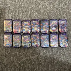 Pokemon TCG Mega Evolutions - Mega Heroes Mini Tin (14 Tins) Brand New & Sealed - Image 1