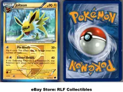 2013 Pokemon, B&W Plasma Freeze, #34/116 Jolteon, Uncommon - Image 1