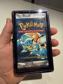Booster Pokemon Francais 1er Edition Set de Base Tortank-Blastoise. Scelle 1999 - Image 1