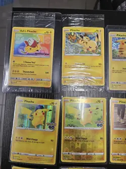 16 Pikachu Lot Pokemon TCG Reverse Holo, Promo, Baby Shiny, Holo, Sealed MINT! - Image 2
