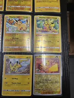 16 Pikachu Lot Pokemon TCG Reverse Holo, Promo, Baby Shiny, Holo, Sealed MINT! - Image 5