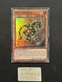 Yugioh - Gold Gadget - FIGA-EN009 - Super Rare - 1st Edition - NM - Image 1