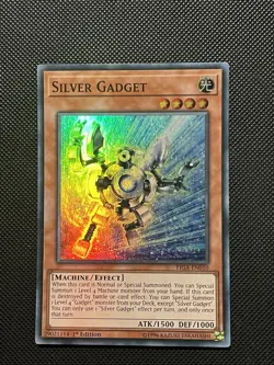 Yugioh - Silver Gadget - FIGA-EN010 - Super Rare - 1st Edition - NM - Image 2