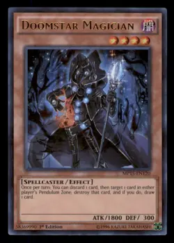 Yugioh Doomstar Magician #MP15-EN120 2015 Mega-Tins Mega Pack LP - Image 1