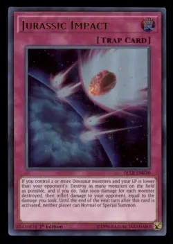 Yugioh Jurassic Impact #BLLR-EN030 Battles of Legend: Light's Revenge LP - Image 1