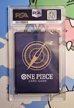 2023 ONE PIECE OP05-119 PRB 01 Reprint MONKEY D. LUFFY PSA 10 - Image 2