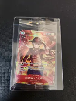 Monkey D. Luffy SR ST10-006 - Treasure Booster Promo - One Piece TCG Sealed - Image 3