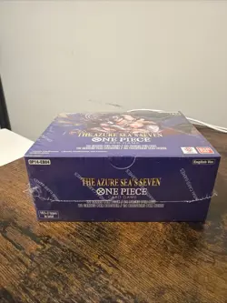 One Piece TCG - OP14 The Azure Sea's Seven - Factory Sealed Booster Box English - Image 5