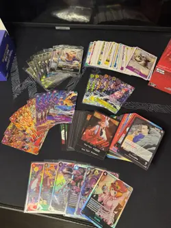 One Piece 100 Cards Holo Rares Foil SR Lot Mixed Cards Near Mint ENGLISH OP - Image 5