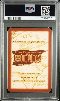 PSA10 C532 Straw Hat Crew Mark of Nakama Hyper Battle One Piece Carddass 2001 - Image 2