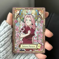 Sakura Haruno NARUTO NRSA01-SP-003L5 Naruto Kayou Card - ENGLISH - Heaven Scroll - Image 1