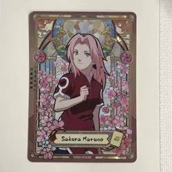 Sakura Haruno NARUTO NRSA01-SP-003L5 Naruto Kayou Card - ENGLISH - Heaven Scroll - Image 2