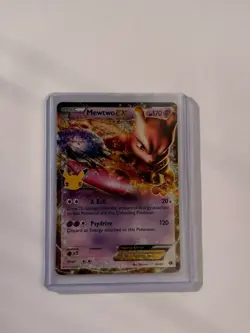 Pokemon TCG Mewtwo EX Celebrations Ultra Rare Card 54/99 - Image 1