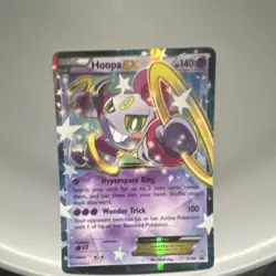 Pokemon TCG Hoopa EX XY Black Star Promos XY85 Holo Promo Card - Image 1