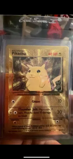 Pokemon Celebrations UPC Promo Cards Metal Charizard Metal Pikachu - Image 3