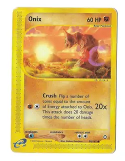 Onix 98/147 E-Series Aquapolis 2002 Non-Holo Card - Image 1