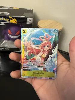 Shirahoshi Alt Art SR OP12-102 Legacy of the Master Foil One Piece Card - Image 3