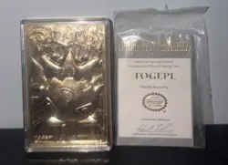 Pokemon Togepi Burger King 23k Gold Plated Trading Card 1999 Nintendo - Image 1