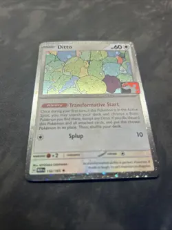 Ditto 132/165 Prize Pack Series Cards Holo STAMPED NM - Image 2