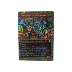 Casey Jones, Jury-Rig Justiciar (Borderless) Teenage Mutant Ninja Turtles Foil - Image 1