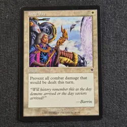 Magic: The Gathering Invasion Holy Day Common 20 Lightly Played - Image 1