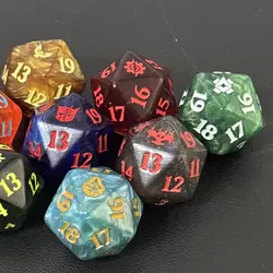 Mixed Lot Of MTG 20-SIDED Oversized LIFE COUNTER DICE 8 Total - Image 2
