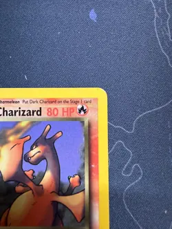 Pokemon Dark Charizard TCG 21/82 Non-Holo Rare LP - Image 4