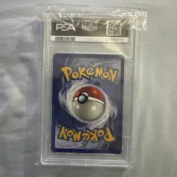 1999 Pokemon Fossil #7/62 Hitmonlee Holo Rare - PSA 7 NM - Image 3