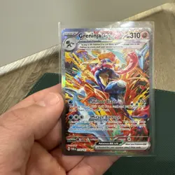 Pokemon Greninja ex 214/167 Full Art Holo Special Illustration Rare Sv06 310 HP - Image 1