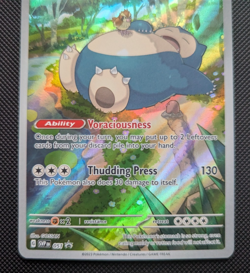 Pokemon Snorlax 051 from ETB 151 S&V/Sw&Sh NM Condition Promo Black Star ENG NM - Image 4